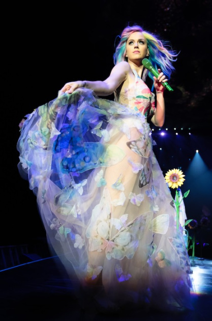 Katy Perry's Gown for Prismatic World Tour, Valentino
