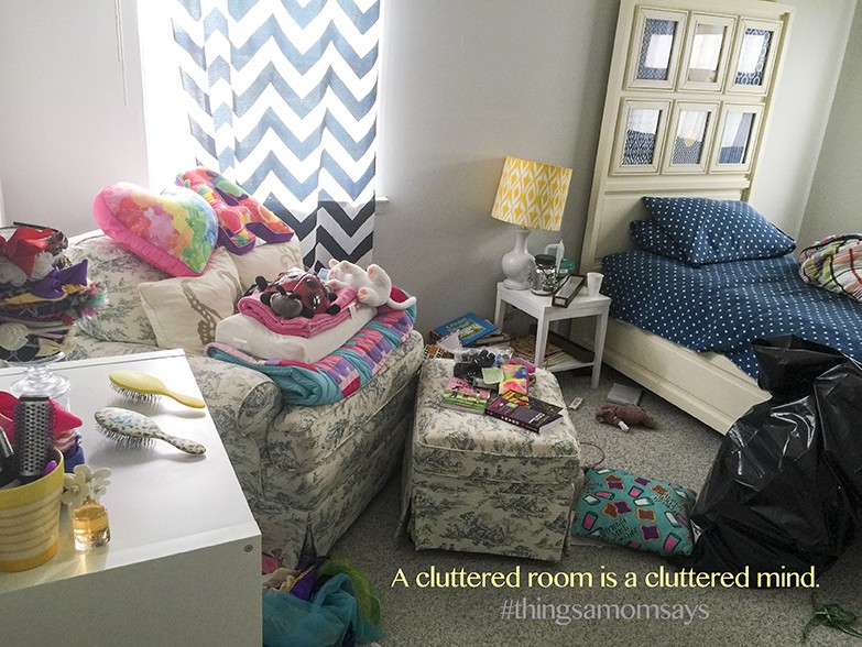 A cluttered Room is a Cluttered Mind