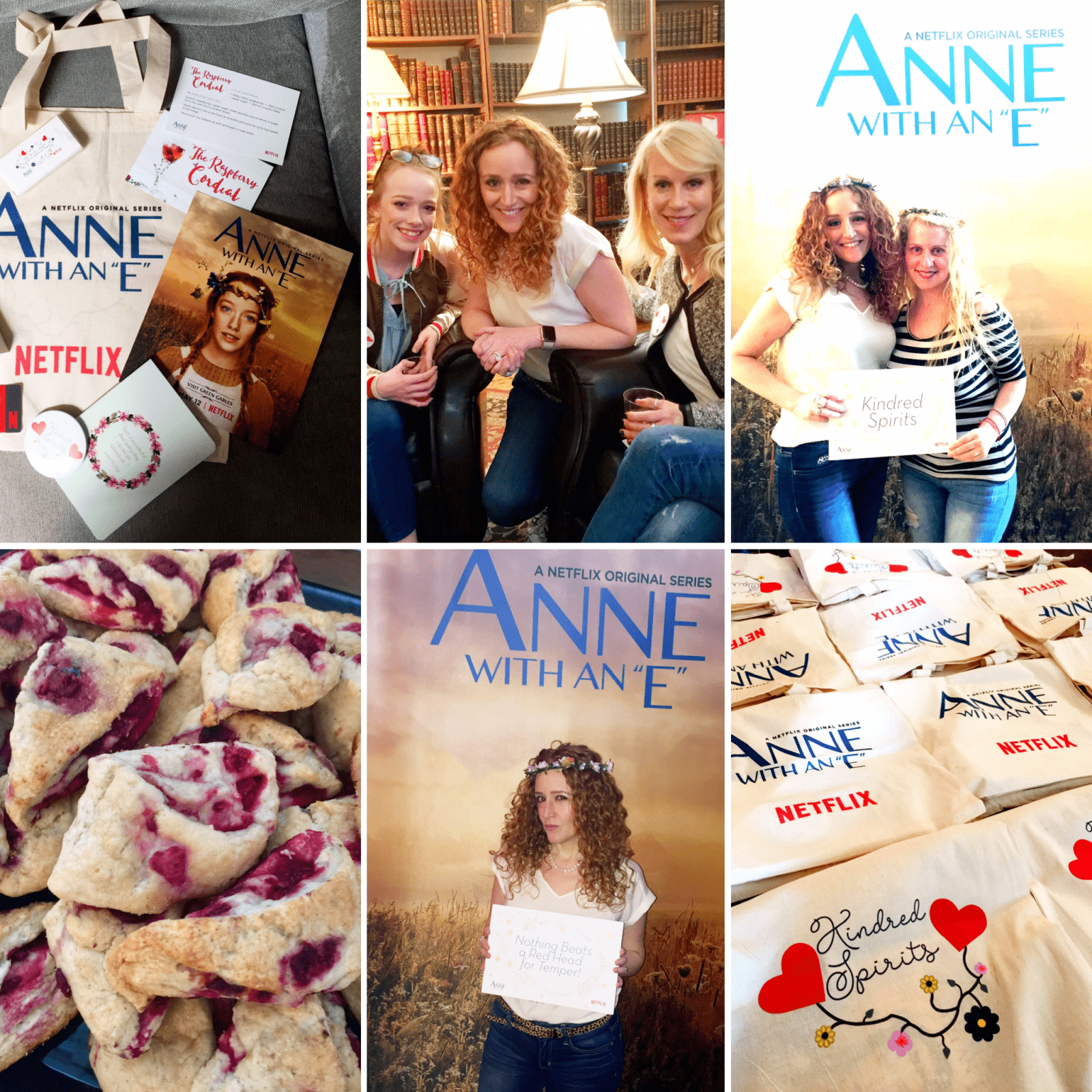Anne with an E Netflix event, NYC, The Strand